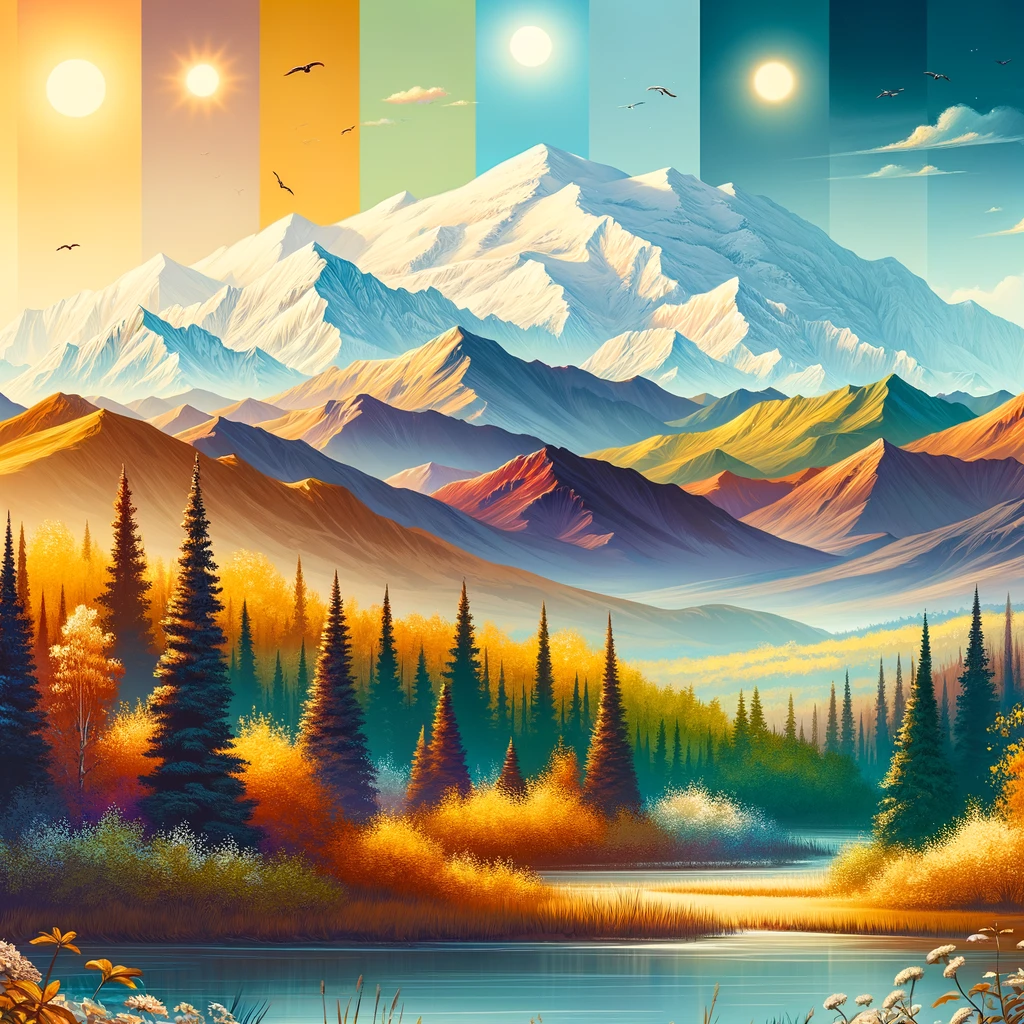 Understanding the Seasonal Palette of Denali